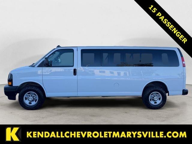 Used 2023 Chevrolet Express 3500 LS Extended Passenger Van - 1GAZGNFP2P1257758