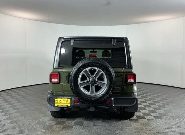 Used 2021 Jeep Wrangler Unlimited Sahara 4D Sport Utility – 1C4HJXEN5MW863487 full