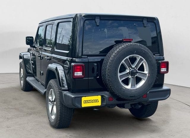 Used 2021 Jeep Wrangler Unlimited Sahara 4D Sport Utility – 1C4HJXEG3MW865806 full