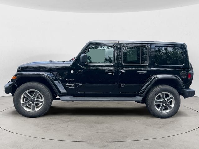 Used 2021 Jeep Wrangler Unlimited Sahara 4D Sport Utility - 1C4HJXEG3MW865806