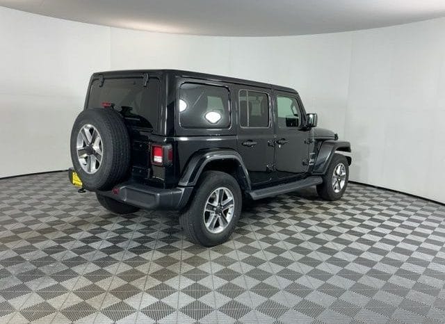Used 2021 Jeep Wrangler Unlimited Sahara 4D Sport Utility – 1C4HJXEG0MW841687 full